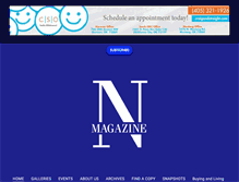 Tablet Screenshot of normanmagazine.com